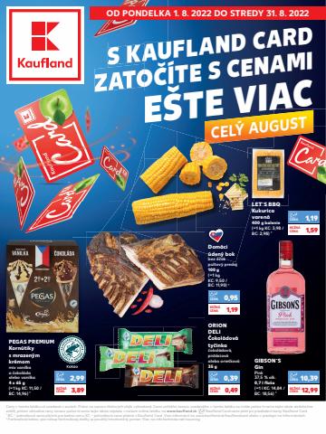 Ponuky Supermarkety v Banská Bystrica | Leták Kaufland de Kaufland | 1. 8. 2022 - 31. 8. 2022