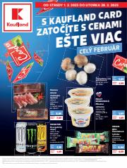 Ponuky Supermarkety v Bratislava | Leták Kaufland de Kaufland | 1. 2. 2023 - 28. 2. 2023