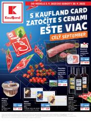 Ponuky Supermarkety | Leták Kaufland de Kaufland | 3. 9. 2023 - 30. 9. 2023