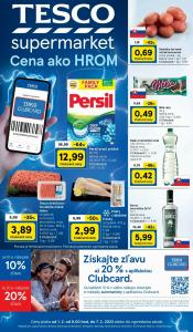 Ponuky Supermarkety v Bratislava | Tesco katalóg de Tesco | 1. 2. 2023 - 7. 2. 2023