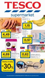 Ponuky Supermarkety v Banská Bystrica | Tesco katalóg de Tesco | 24. 5. 2023 - 30. 5. 2023