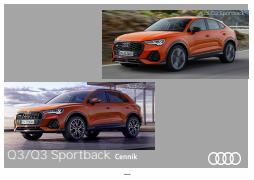 Katalóg Audi | Cenník Q3/Q3 Sportback | 7. 8. 2023 - 7. 8. 2024