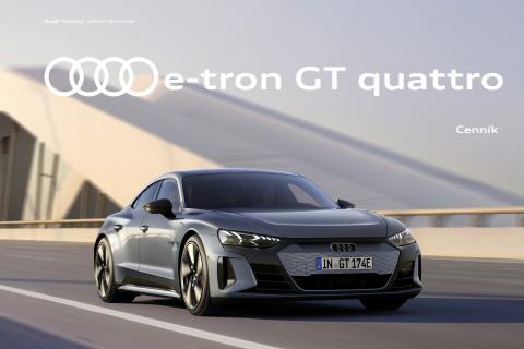 Katalóg Audi | Cenník e-tron GT quattro | 7. 8. 2023 - 7. 8. 2024