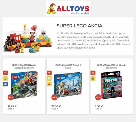 Ponuky Hračky a Voľný Čas v Košice | Super Lego Akcia de Alltoys | 11. 5. 2022 - 25. 5. 2022
