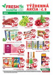 Ponuky Supermarkety v Nitra | Leták Fresh de Fresh | 2. 2. 2023 - 8. 2. 2023