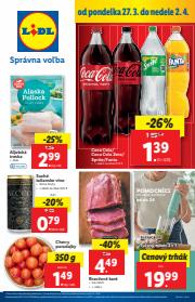 Ponuky Supermarkety v Košice | Platný od 27. 03. 2023 de Lidl | 27. 3. 2023 - 2. 4. 2023