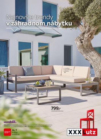 Katalóg XXXLutz v Košice | Trendy v záhradnom nábytku 2022 | 20. 4. 2022 - 31. 12. 2022