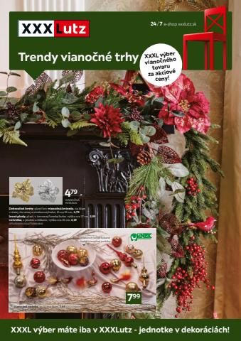 Katalóg XXXLutz v Nitra | Trendy vianočné trhy | 10. 10. 2022 - 31. 12. 2022