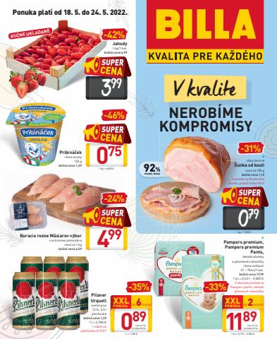 Ponuky Supermarkety v Bratislava | Billa katalóg de Billa | 18. 5. 2022 - 24. 5. 2022