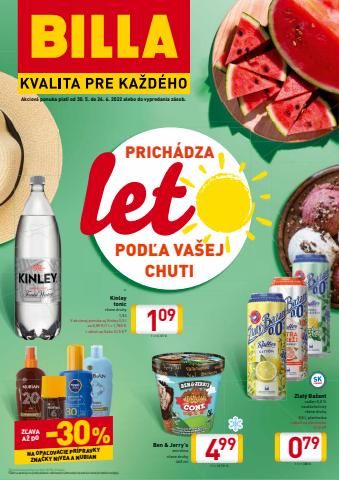 Ponuky Supermarkety v Žilina | Billa katalóg de Billa | 30. 5. 2022 - 26. 6. 2022