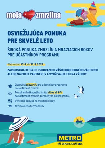 Katalóg METRO v Žilina | Moja zmrzlina | 4. 4. 2022 - 31. 8. 2022