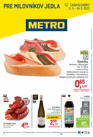 Ponuky Supermarkety v Bratislava | Pre milovníkov jedla de METRO | 5. 5. 2022 - 24. 5. 2022