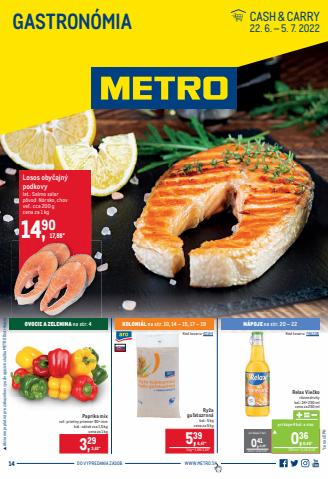 Katalóg METRO v Nitra | Gastronómia | 6. 6. 2022 - 5. 7. 2022