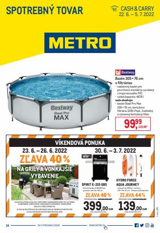 Katalóg METRO v Žilina | Spotrebný tovar | 6. 6. 2022 - 5. 7. 2022