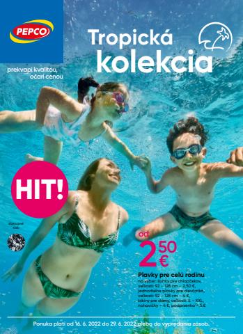 Katalóg Pepco v Bratislava | Letáky Tropická kolekcia | 16. 6. 2022 - 29. 6. 2022