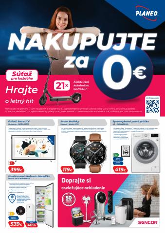 Ponuky Elektronika v Žilina | Nakupujte za 0 € de PLANEO Elektro | 20. 6. 2022 - 3. 7. 2022