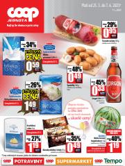 Ponuky Supermarkety v Prešov | Leták COOP Jednota de COOP Jednota | 25. 5. 2023 - 7. 6. 2023