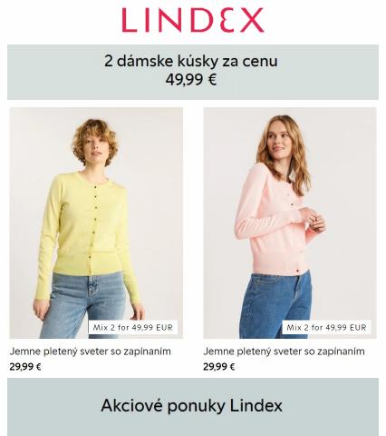 Katalóg Lindex v Zvolen | 2 dámske kúsky za cenu 49,99 € | 16. 5. 2022 - 23. 5. 2022