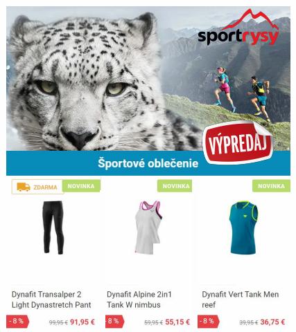 Katalóg Sportrysy v Svit | Výpredaj Športové oblečenie | 15. 5. 2022 - 23. 5. 2022