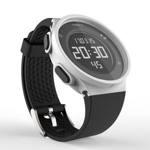Pánske hodinky na chôdzu W500 M čierne obojstranné v akcii za 14€ v Decathlon