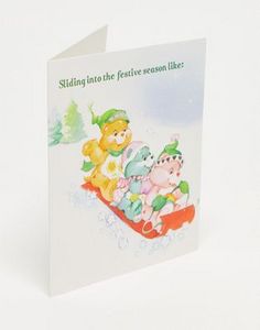 Typo x Care Bears Christmas card v akcii za 1,8€ v asos