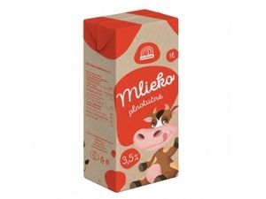 Euromilk Trvanlivé mlieko 3,5% plnotučné 1l v akcii za 3€ v Faxcopy