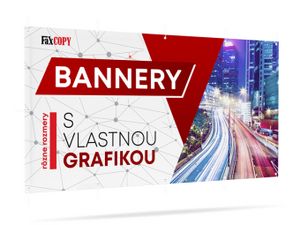Potlač Banner / PVC Banner v akcii za 8,36€ v Faxcopy