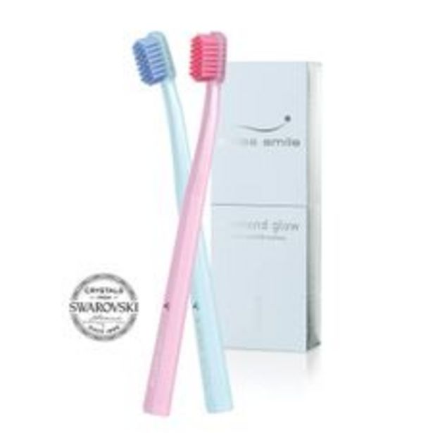 Swiss Smile Toothbrush Set kazeta, Diamond Glow 2x Toothbrush with Swarowski elements v akcii za 15,45€ v Fann Parfumérie