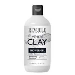 Revuele Clay sprchový gél 300 ml, White Refreshing Shower Gel v akcii za 2€ v Fann Parfumérie