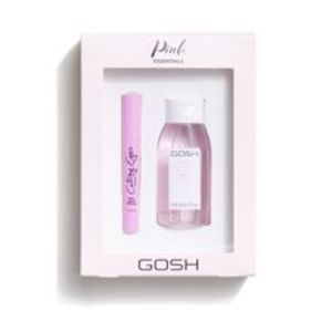 Gosh Pink Essentials Gift Box kazeta oči, Catchy Eyes Mascara + 2phase Eye Make-up Remover v akcii za 15€ v Fann Parfumérie