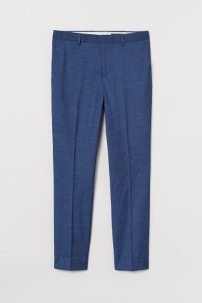 Oblekové nohavice, úzky strih v akcii za 9,99€ v H&M