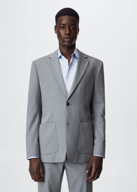 Relaxed fit suit blazer v akcii za 69,99€ v Mango