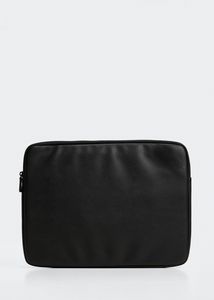 Leather-effect laptop case v akcii za 27,99€ v Mango