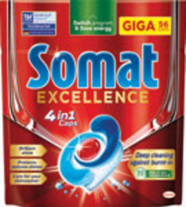 Somat Excellence kapsuly do umývačky riadu 56 ks v akcii za 15,99€ v TETA Drogerie