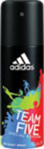 Adidas dezodorant Team Five 150 ml v akcii za 2,49€ v TETA Drogerie