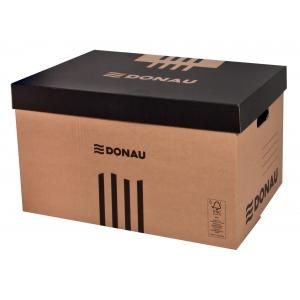 Archívna krabica s odnímateľným vekom DONAU hnedá v akcii za 4,79€ v Lamitec