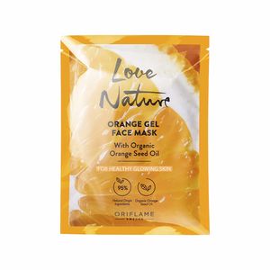 Gélová pleťová maska s bio olejom z pomarančových semienok Love Nature v akcii za 1,39€ v Oriflame