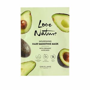 Vyživujúca maska na vlasy s bio avokádom Love Nature Smoothie v akcii za 2,7€ v Oriflame