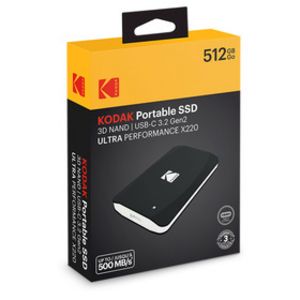 KODAK X220 externý SSD USB 3.2Gen2 v akcii za 49,99€ v PLANEO Elektro