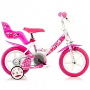 Detský bicykel so srdiečkami 12" v akcii za 113,49€ v HrackyShop