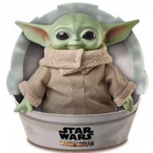 Star Wars Mandalorian Baby Yoda plyšová figúrka 28 cm - Mattel v akcii za 34,57€ v HrackyShop