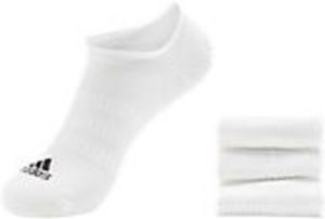 Biele športové ponožky Adidas - 3 páry v akcii za 5,49€ v Deichmann