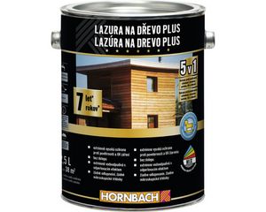 Lazúra na drevo Hornbach Plus 2,5 l bezfarebná v akcii za 39,75€ v HORNBACH