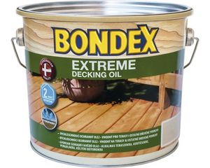 Olej na drevo BONDEX Extreme bezfarebný 2,5 l v akcii za 64,99€ v HORNBACH