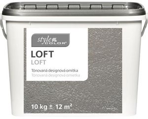 Tónovaná dizajnová omietka styleCOLOR Loft sivá 10 kg v akcii za 33,25€ v HORNBACH