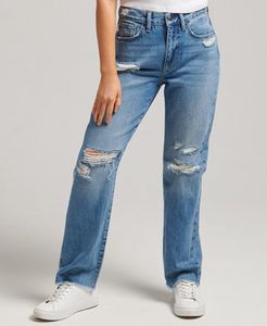 High Rise Straight Jeans v akcii za 19,5€ v Superdry