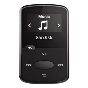 MP3 prehrávač SanDisk Sansa Clip JAM 8 GB (SDMX26-008G-G46K) čierny v akcii za 24,7€ v Datart