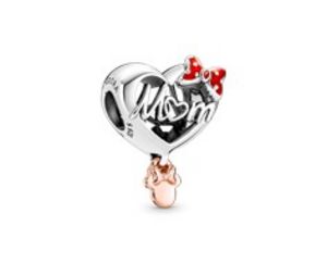 Srdiečkový prívesok pre mamu v štýle Myšky Minnie zo série Disney v akcii za 49€ v Pandora
